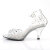 Fabulicious BELLE-330RS Plateau Sandaletten Clear Strass Transparent EU-38 / US-8