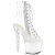 Pleaser BLISS-1016C Plateau Stiefeletten Clear EU-38 / US-8