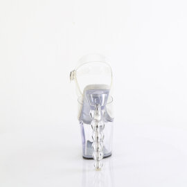 Pleaser BLISS-708 Plateau Sandaletten Clear EU-35 / US-5