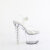 Pleaser BLISS-708 Plateau Sandaletten Clear EU-35 / US-5
