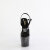 Pleaser BLISS-708-1BC Plateau Sandaletten Clear Schwarz EU-37 / US-7