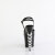 Pleaser BLISS-709 Plateau Sandaletten Clear Schwarz EU-38 / US-8