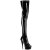 Pleaser Overknee Stiefel DELIGHT-3011 Schwarz EU-35 / US-5