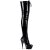 Pleaser Overknee Stiefel DELIGHT-3023 Schwarz EU-39 / US-9