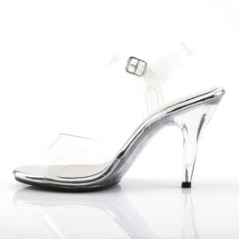 Fabulicious CARESS-408 Sandaletten Clear EU-39 / US-9