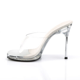 Fabulicious CHIC-01 Pantoletten Clear EU-37 / US-7