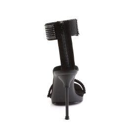 Fabulicious CHIC-40 Sandaletten Kunstleder Schwarz EU-36 / US-6