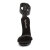 Fabulicious CHIC-40 Sandaletten Kunstleder Schwarz EU-38 / US-8