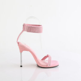 Fabulicious CHIC-40 Sandaletten Kunstleder Strass Pink EU-38 / US-8