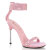 Fabulicious CHIC-40 Sandaletten Kunstleder Strass Pink EU-38 / US-8