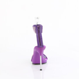 Fabulicious CHIC-40 Sandaletten Kunstleder Strass Lila EU-36 / US-6