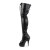 Pleaser Overknee Stiefel DELIGHT-3025 Schwarz EU-35 / US-5