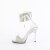 Fabulicious CHIC-47 Sandaletten Clear Silber EU-39 / US-9