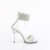 Fabulicious CHIC-47 Sandaletten Clear Silber EU-39 / US-9