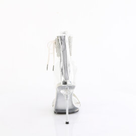 Fabulicious CHIC-47 Sandaletten Clear Silber EU-37 / US-7