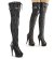 Pleaser Overknee Stiefel DELIGHT-3025ML Schwarz EU-35 / US-5