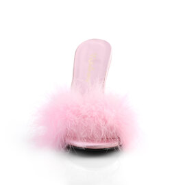 Fabulicious CLASSIQUE-01F Pantoletten Kunstleder Pink...