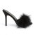 Fabulicious CLASSIQUE-01F Pantoletten Kunstleder Schwarz EU-36 / US-6
