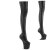 Pleaser CRAZE-3000 Plateau Overknee Stiefel Kunstleder Schwarz EU-36 / US-6