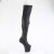 Pleaser CRAZE-3050 Plateau Overknee Stiefel Kunstleder Schwarz EU-38 / US-8