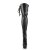 Pleaser Overknee Stiefel DELIGHT-3050 Schwarz EU-42 / US-12