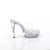 Fabulicious COCKTAIL-501 Plateau Pantoletten Clear EU-44 / US-14