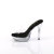 Fabulicious COCKTAIL-501 Plateau Pantoletten Transparent Schwarz EU-40 / US-10