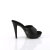 Fabulicious COCKTAIL-501L Plateau Pantoletten Leder Schwarz EU-38 / US-8