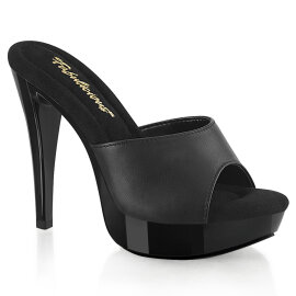 Fabulicious COCKTAIL-501L Plateau Pantoletten Leder...
