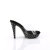 Fabulicious COCKTAIL-501SDT Plateau Pantoletten Clear Schwarz EU-43 / US-13