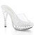 Fabulicious COCKTAIL-501SDT Plateau Pantoletten Clear EU-35 / US-5