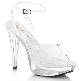 Fabulicious COCKTAIL-506 Plateau Sandaletten Clear EU-38...