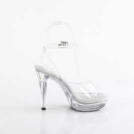Fabulicious COCKTAIL-506 Plateau Sandaletten Clear EU-41 / US-11
