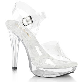 Fabulicious COCKTAIL-507 Plateau Sandaletten Clear EU-36...