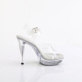 Fabulicious COCKTAIL-507 Plateau Sandaletten Clear EU-37 / US-7