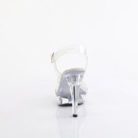 Fabulicious COCKTAIL-507 Plateau Sandaletten Clear EU-43 / US-13