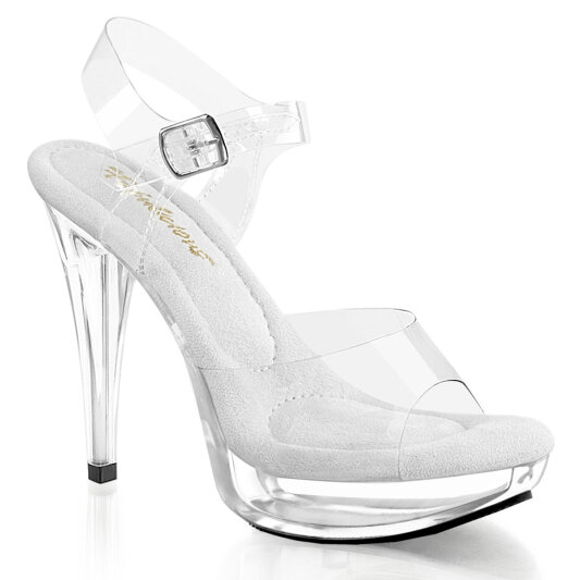 Fabulicious COCKTAIL-508 Plateau Sandaletten Clear EU-41 / US-11