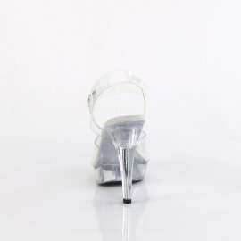 Fabulicious COCKTAIL-508MG Plateau Sandaletten Clear EU-43 / US-13