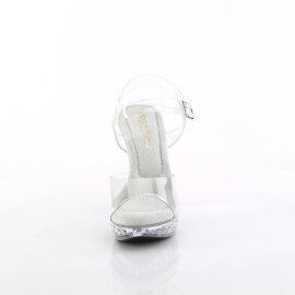 Fabulicious COCKTAIL-508SDT Plateau Sandaletten Clear EU-36 / US-6