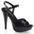 Fabulicious COCKTAIL-509 Plateau Sandaletten Schwarz EU-35 / US-5