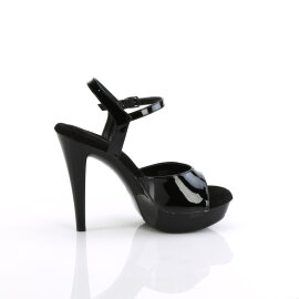 Fabulicious COCKTAIL-509 Plateau Sandaletten Schwarz EU-36 / US-6