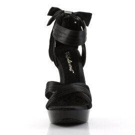 Fabulicious COCKTAIL-568 Plateau Sandaletten Schwarz EU-36 / US-6
