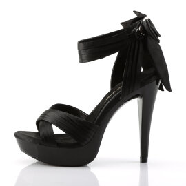 Fabulicious COCKTAIL-568 Plateau Sandaletten Schwarz EU-37 / US-7