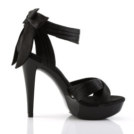 Fabulicious COCKTAIL-568 Plateau Sandaletten Schwarz EU-38 / US-8