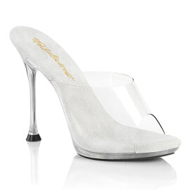 Fabulicious CUPID-401 Pantoletten Clear EU-38 / US-8