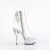 Pleaser DELIGHT-1018C Plateau Stiefeletten Clear EU-37 / US-7