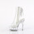 Pleaser DELIGHT-1018C Plateau Stiefeletten Clear EU-39 / US-9