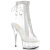 Pleaser DELIGHT-1018C-2RS Plateau Stiefeletten Clear Strass Transparent EU-35 / US-5