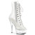 Pleaser DELIGHT-1021C Plateau Stiefeletten Clear EU-39 / US-9