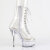 Pleaser DELIGHT-1021C Plateau Stiefeletten Clear EU-37 / US-7